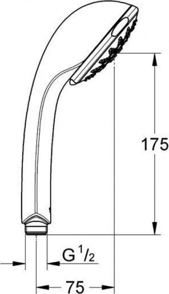 Ручной душ Grohe Relexa Ultra 28794000