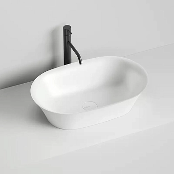 Раковина накладная Salini Mona 110811G 60x39см, S-Sense