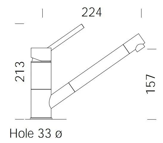 Смеситель для кухни Schock Sc 710012 хром, бежевый