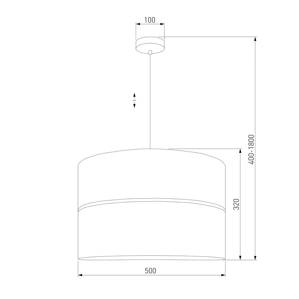 Подвесной светильник TK Lighting 534 Hilton