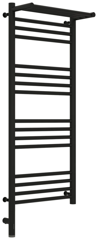 Полотенцесушитель электрический Сунержа Богема 3.0 с 1 полкой 31-5806-1040 черный