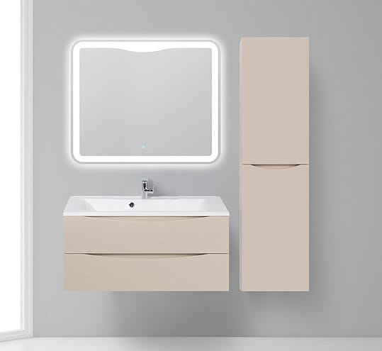 Тумба для комплекта BelBagno MARINO-1000-2C-SO-CO-P crema opaco