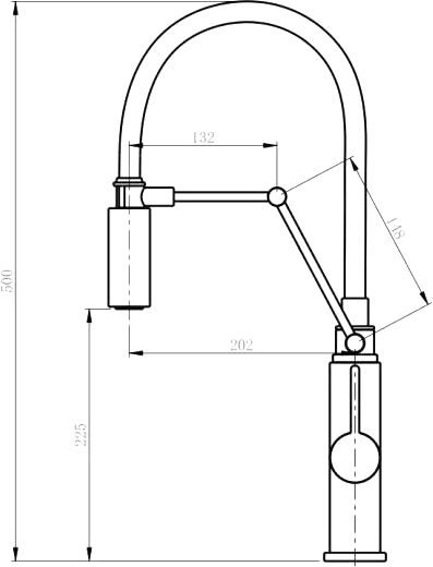 Комплект Мойка кухонная Domaci Равенна PVD DMB-117A брашированная сталь + Смеситель DCB 7012 сатин, с гибким изливом + Дозатор 401 сатин