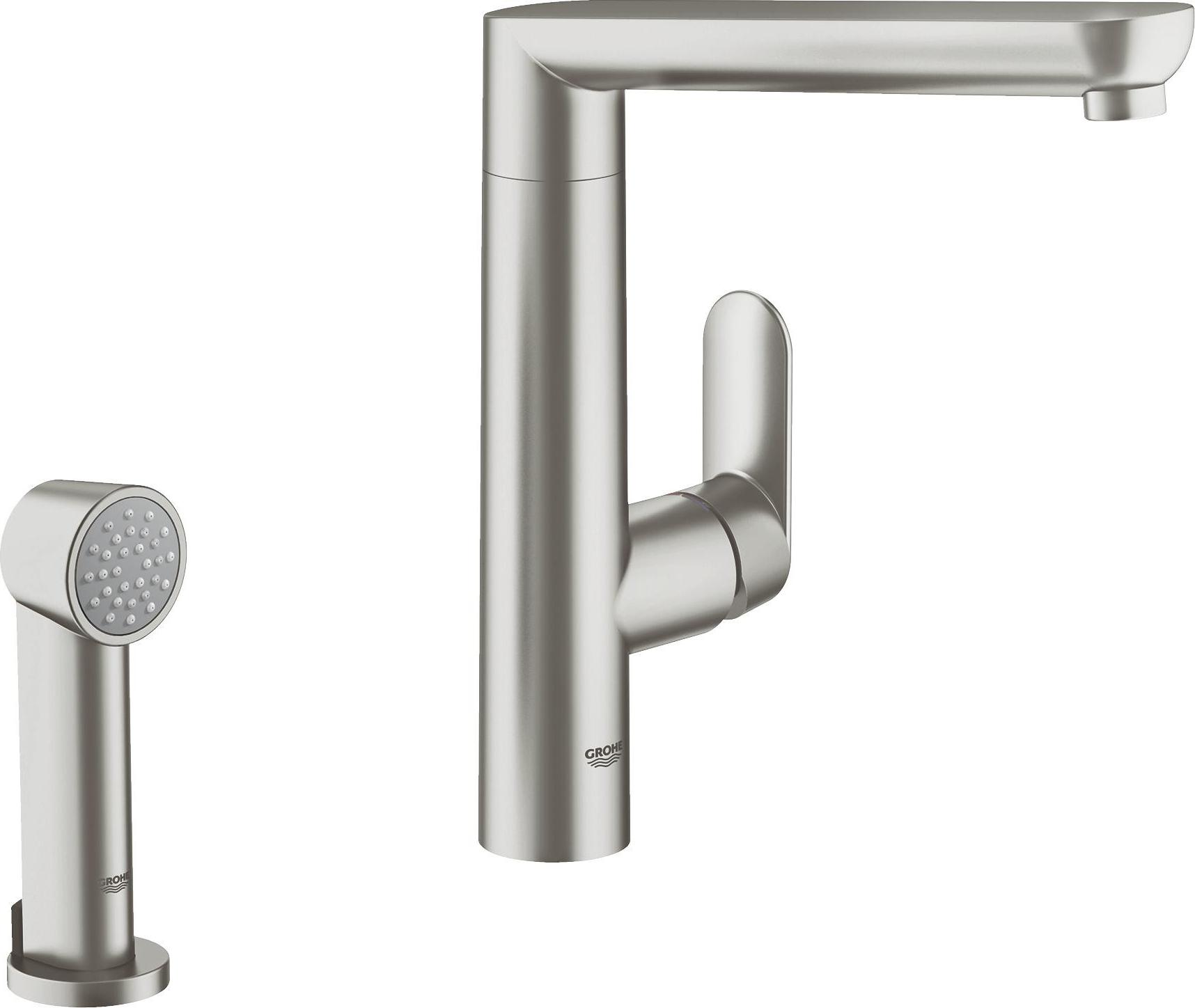 Смеситель для кухонной мойки Grohe K7 32179DC0 суперсталь