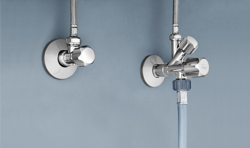 Вентиль Grohe WAS 22036000 комбинированный 1/2" с уплотнительным кольцом