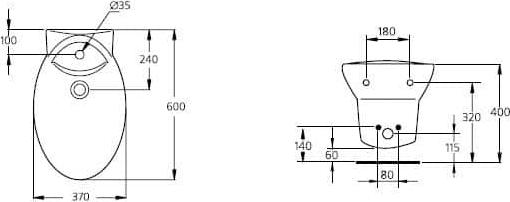 Подвесное биде Ideal Standard Expression R375801