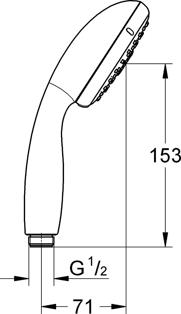 Ручной душ Grohe New Tempesta 100 28419001