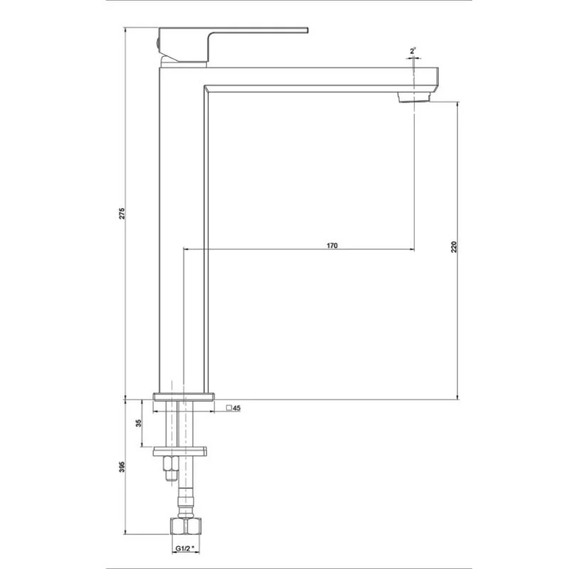 Смеситель для раковины Paini Grazia 21PZ205LL черный