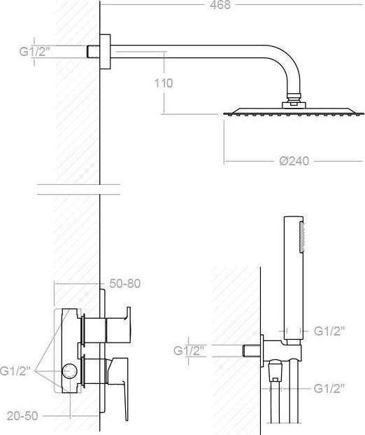 Душ Ramon Soler Titanium K1815021