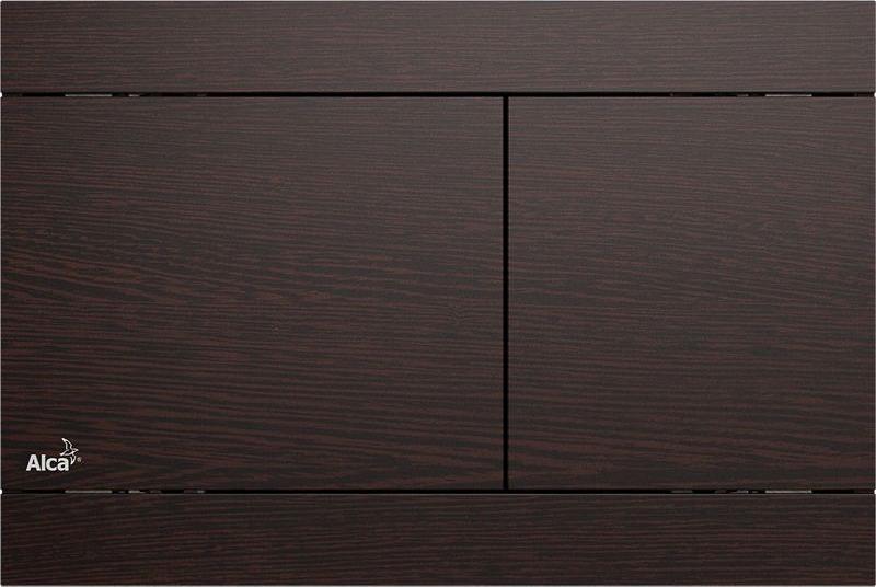 Кнопка смыва AlcaPlast Flat FUN-WENGE венге