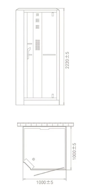 Душевая кабина Orans Diamond SR-89101 RS