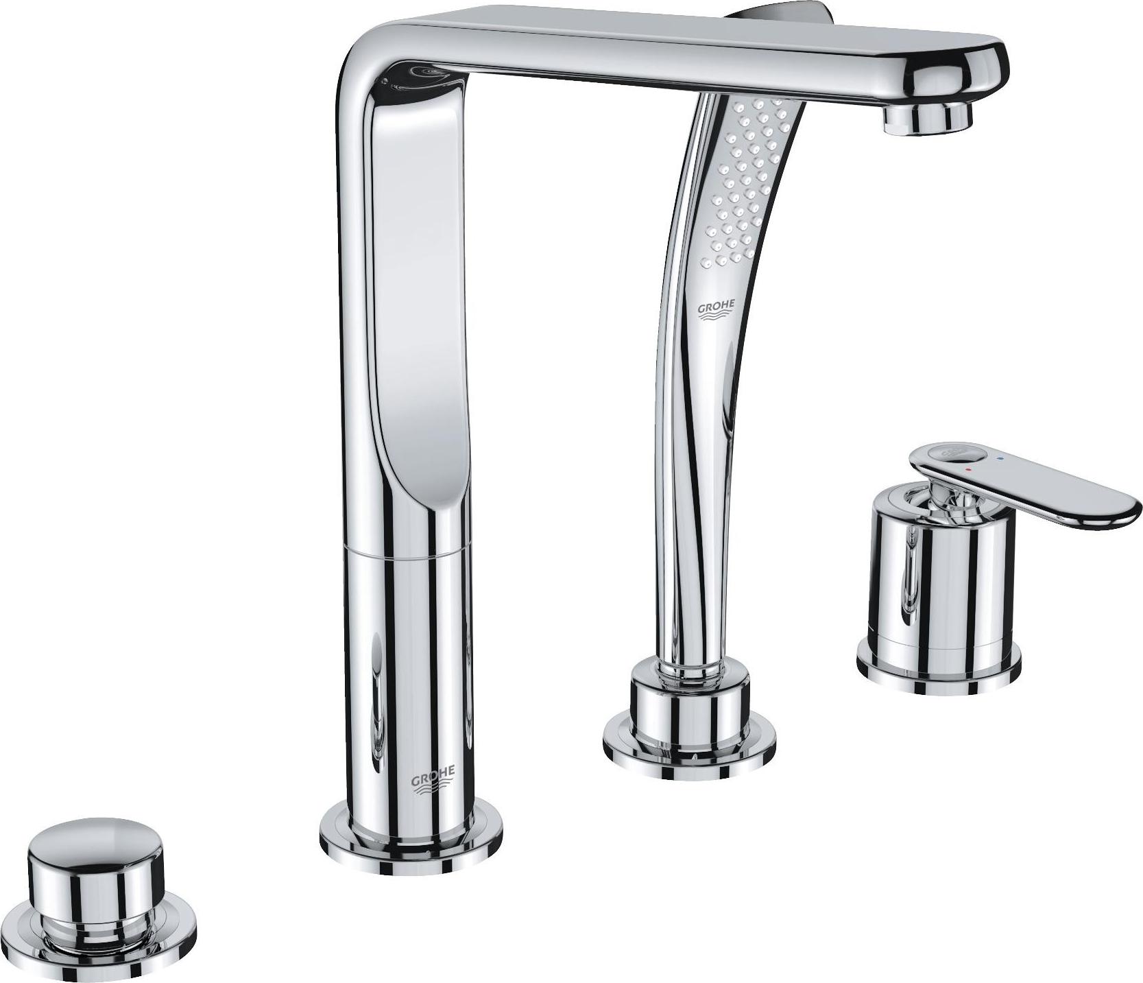 Однорычажный смеситель для ванны Grohe Veris 19373000