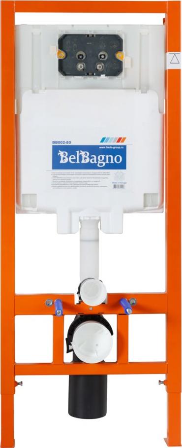 Тонкая инсталляция для унитаза BelBagno BB002-80