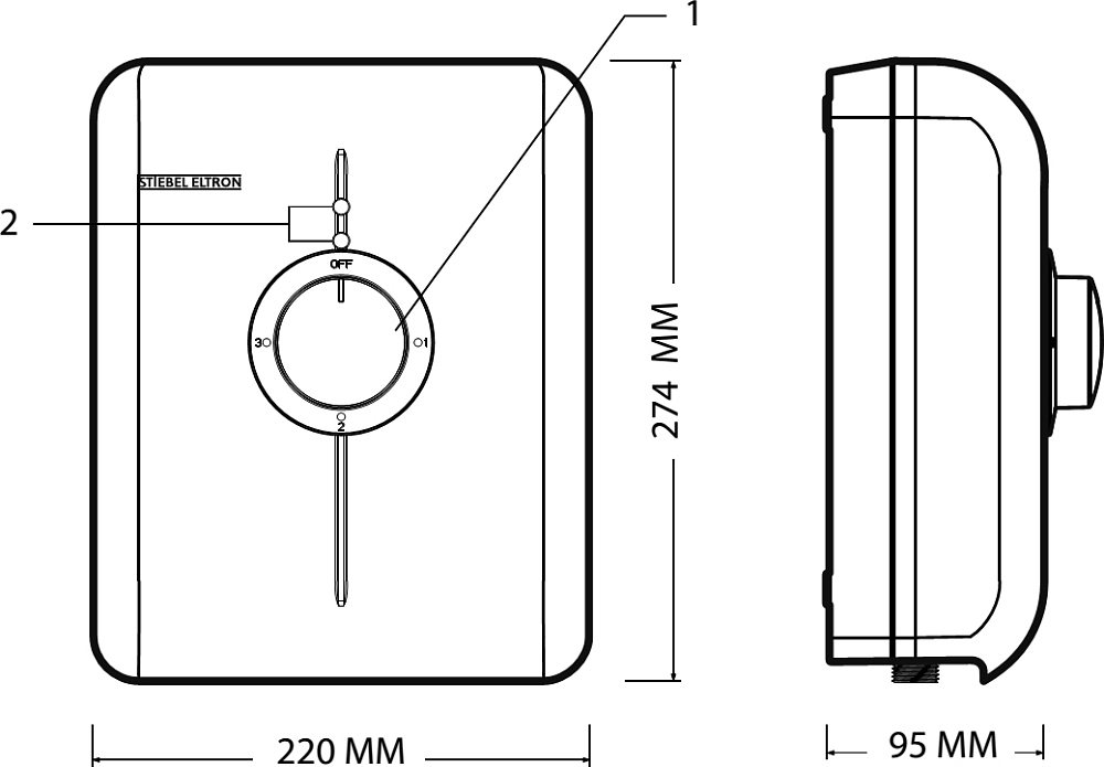 Водонагреватель Stiebel Eltron DDH 6