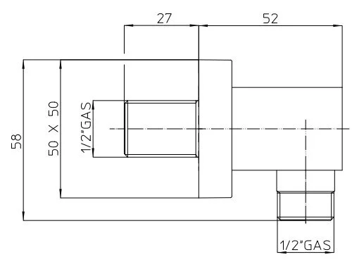 Шланговое подключение  Bossini V00240.030