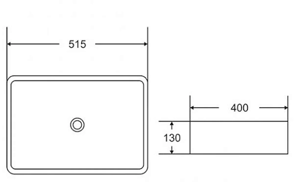 Раковина накладная Mirsant Shell Shell-0619 белый