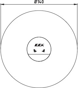 Смеситель для душа E.C.A. Myra 102167103HEX-K, хром