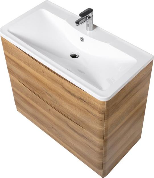 Тумба для комплекта 100 см BelBagno ACQUA-1000-2C-PIA-RR rovere rustico