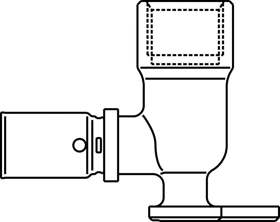 Водорозетка Oventrop Cofit P 16xRp1/2" удлиненная