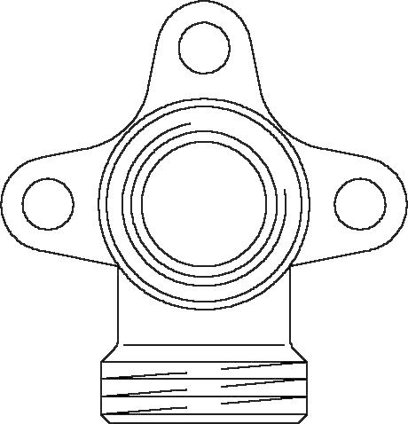 Водорозетка Oventrop Cofit S G3/4"xRp3/4"