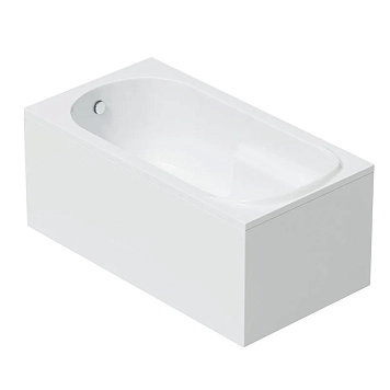 Акриловая ванна Corpa Nera Santi 140х75 CN05056WH белый