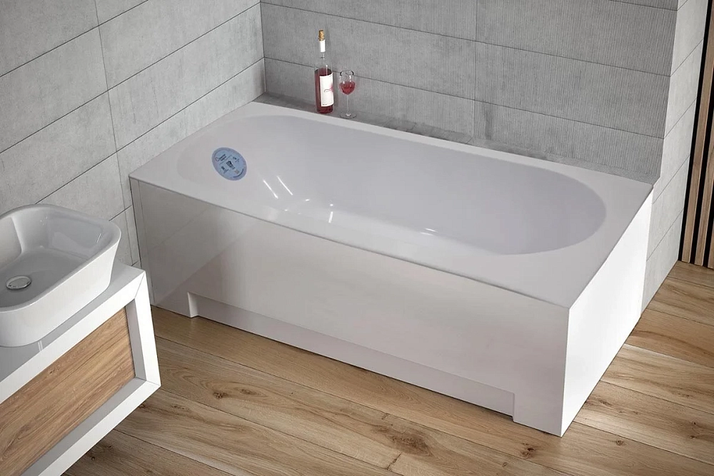 Ванна из искуственного камня Marmo Bagno Лючия MB-L170-75 белый