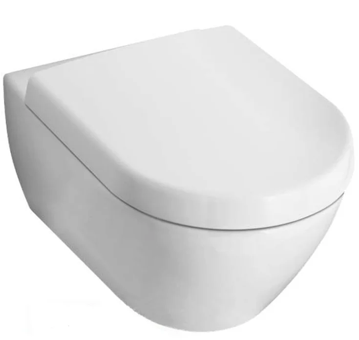 Инсталляция Alcaplast с унитазом Villeroy&Boch Subway 5600 1001, сиденье микролифт клавиша хром, комплект