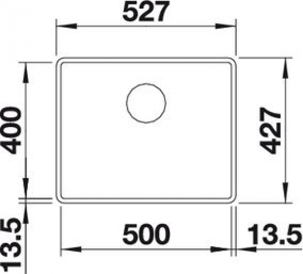 Кухонная мойка Blanco Subline 500-F 523537 кофе