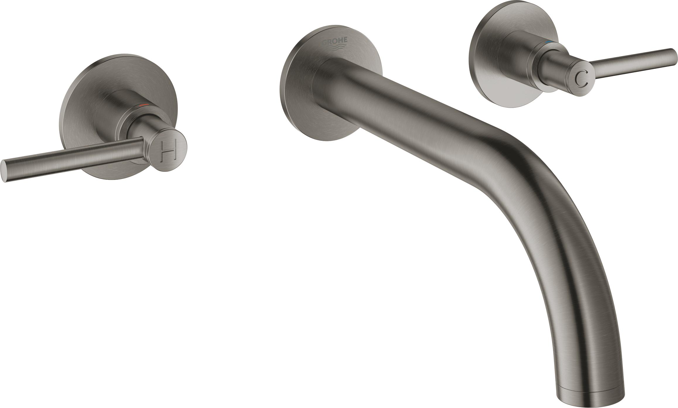 Смеситель Grohe Atrio New 20169AL3 для раковины тёмный графит, матовый