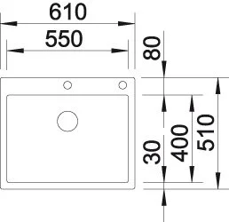 Кухонная мойка Blanco Claron 517220 серый