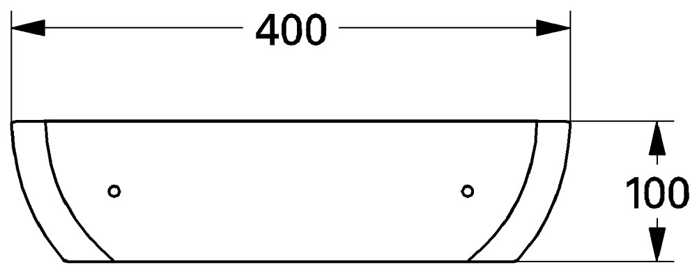 Полочка Grohe Chiara 40191001