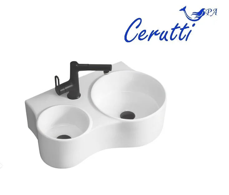 Раковина Cerutti Spa Double СT9706 белый