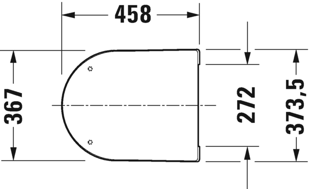 Крышка-сиденье для унитаза Duravit ME by Starck 0020092600 белый