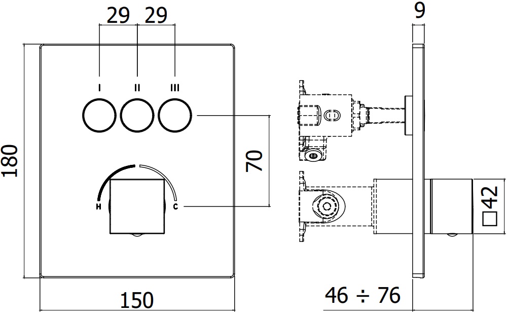 Смеситель для душа Paffoni Compact Box CPM519BO белый