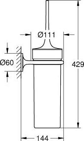 Ёршик Grohe Ondus 40380001