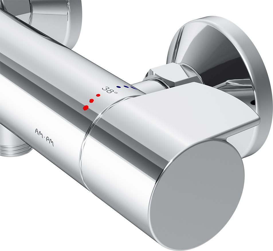 Смеситель для душа AM.PM X-Joy F85A40000 с термостатом, хром