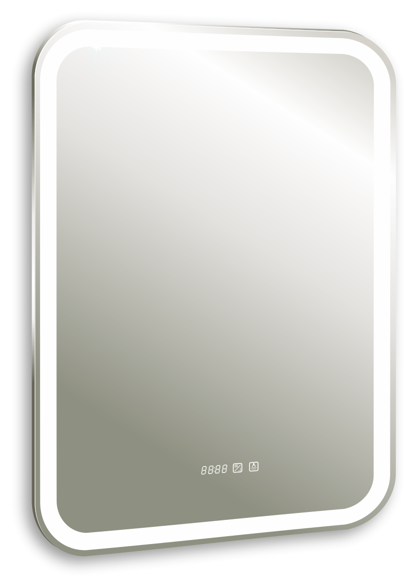 Зеркало с подсветкой 69 см Silver mirrors Stiv neo LED-00002399, белый