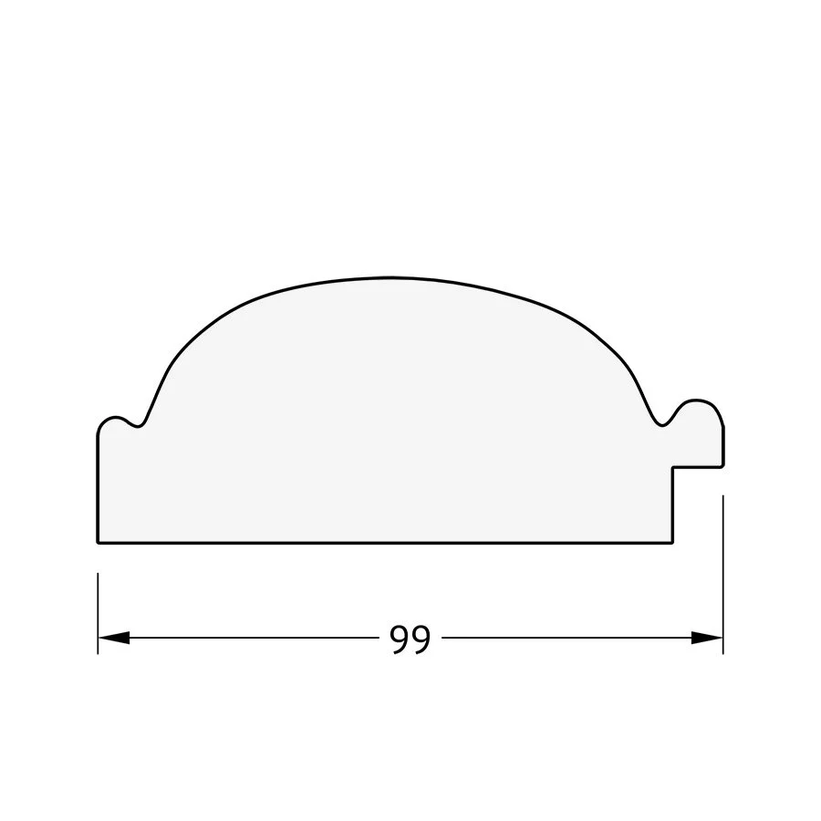 Зеркало Evoform Definite BY 4457 золото