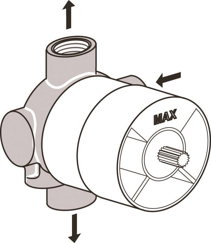 Скрытая монтажная часть Ideal Standard BUILT-IN A2393NU