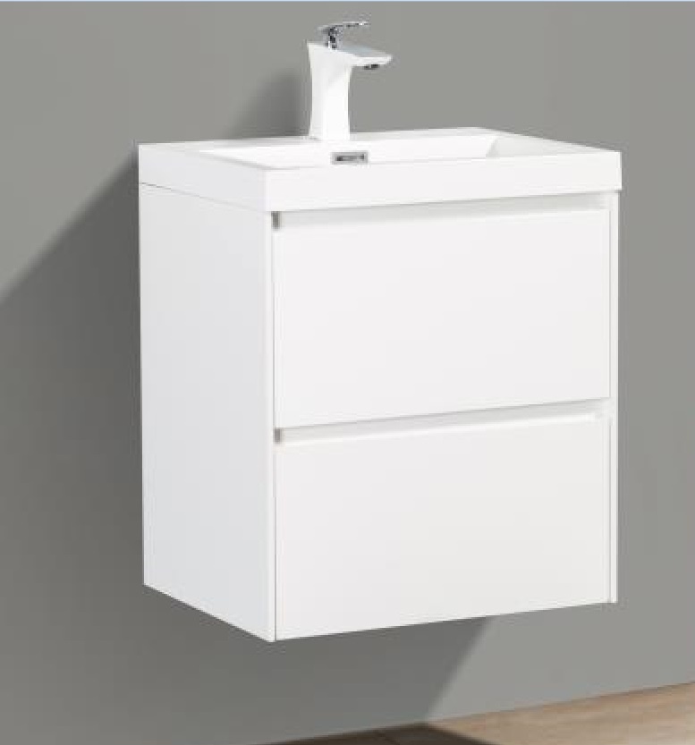 Тумба для комплекта BelBagno Pietra Mini-500-2C-SO-BL Bianco Lucido