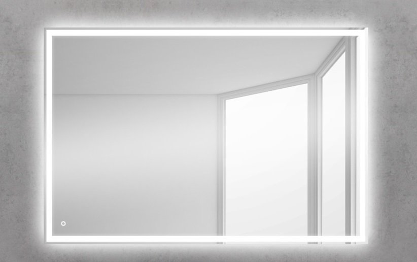 Зеркало для ванной BelBagno 120 см SPC-GRT-1200-800-LED-TCH