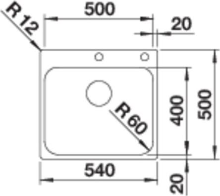 Кухонная мойка Blanco Supra 500-IF/A 523362