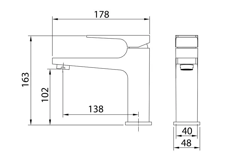 Смеситель для раковины Grossman Classic 510.K35.04.320 золото