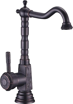 Смеситель для кухонной мойки Lemark Jasmine LM6605ORB бронза