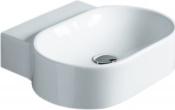 Круглая мини-раковина Simas Flow FL17bi-0 52x42 см