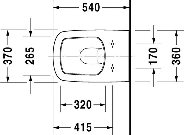 Подвесной унитаз Duravit DuraStyle 45520900A1 с крышкой-сиденьем soft close