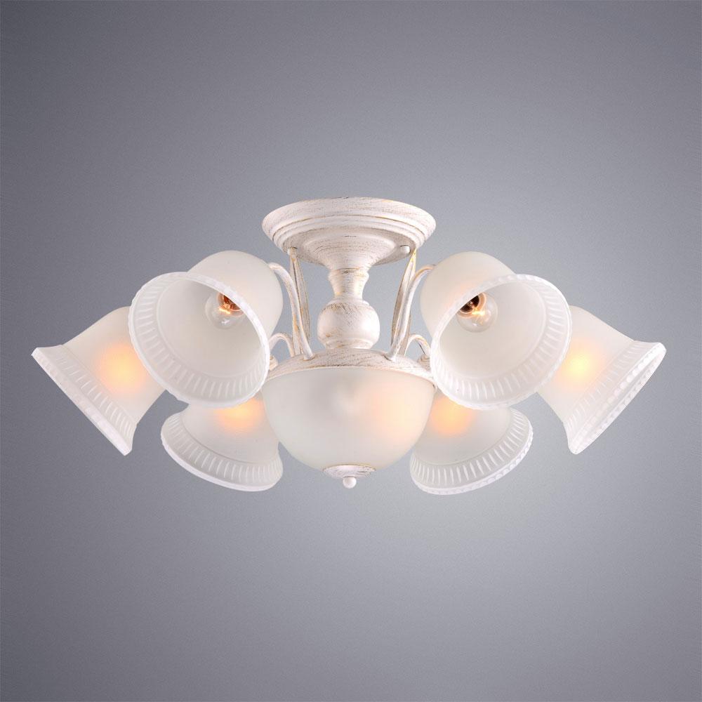 Потолочная люстра Arte Lamp Campanula A6306PL-8WG