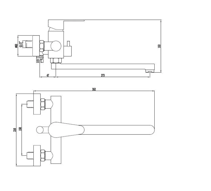 Смеситель для ванны с душем Esko Orlando OL 31 хром