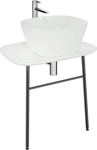 Раковина накладная Vitra Plural 7811B401-0016 45x38 см, белый матовый