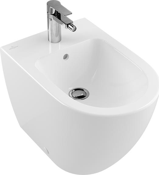 Напольное биде Villeroy & Boch Subway 2.0 5401 00 01 alpin